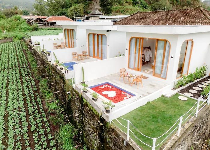 Villa Nadine Kintamani With Natural Hot Spring